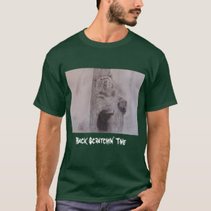 Camiseta Camisa-T de Arranque de Urso