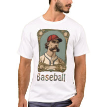 Camisa-T de Baseball Vintage