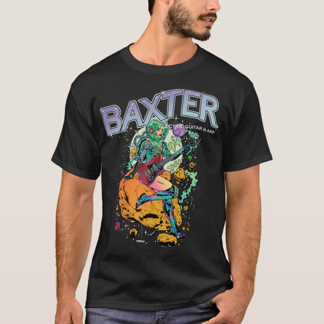 Camiseta Camisa-T de Baxter Cosmonaut Men (Frente)