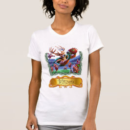 Camiseta Camisa-T de Blitzen