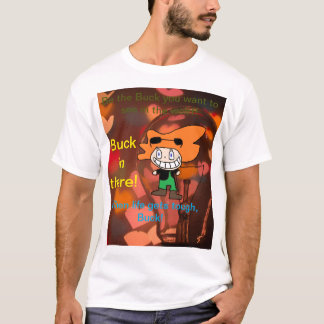 Camiseta Camisa-T de Buck Motivacional