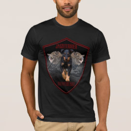 Camiseta Camisa-T de Caça Alemã (Jagdterrier)