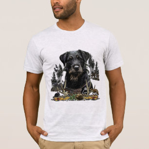 Camiseta Camisa-T de Caça Alemã (Jagdterrier)