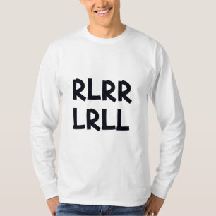 Camiseta Camisa-T de Capa longa paradiddle