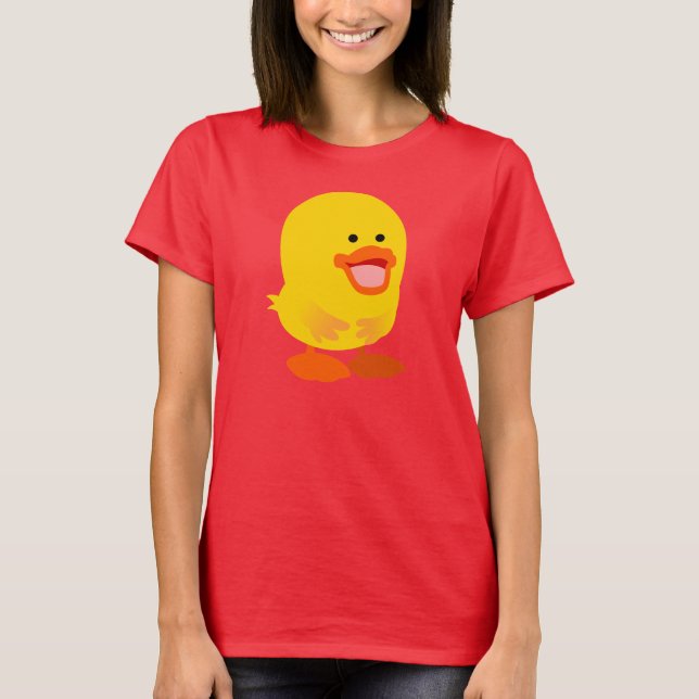 Camiseta Camisa-T de Cartoon Bonita Inocente (Frente)