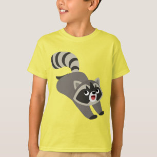 Camiseta Camisa-T de Cartoon para Crianças do Grafo