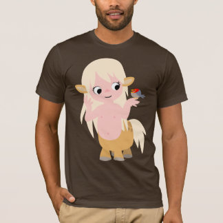 Camiseta Camisa-T De Centausto De Cartoons Bonitos