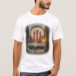 Camiseta Camisa-T de Chicago | Urbano Grit Calm Tee