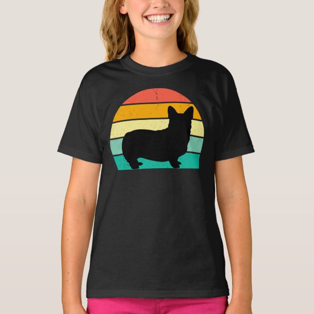 Camiseta Camisa-T de Corgi Ultramarino (Frente)