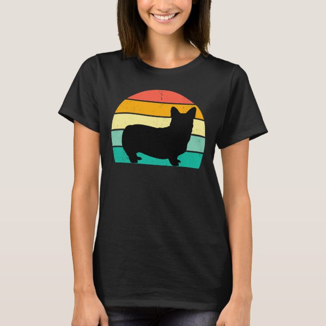Camiseta Camisa-T de Corgi Ultramarino (Frente)