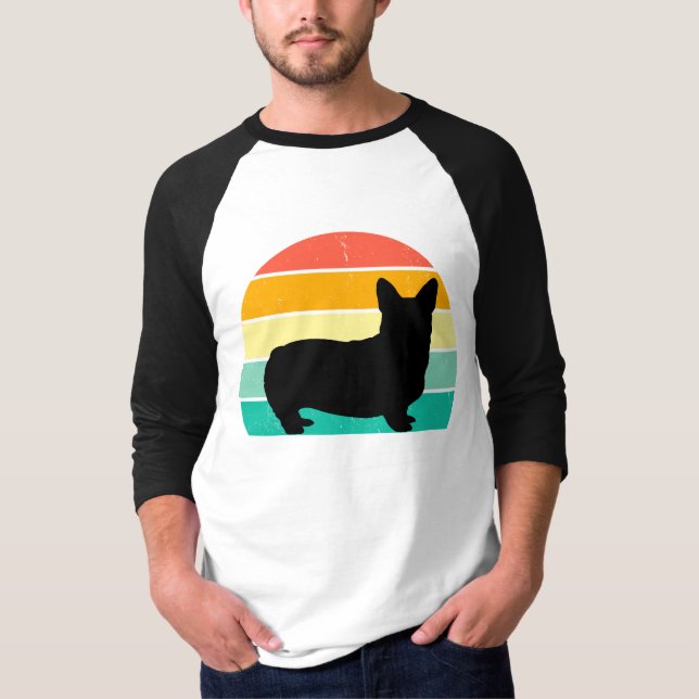 Camiseta Camisa-T de Corgi Ultramarino (Frente)