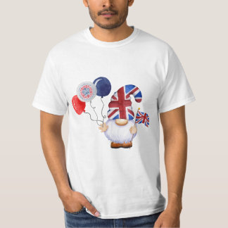 Camiseta Camisa-T de coroação Charles III, Rei dos Homens