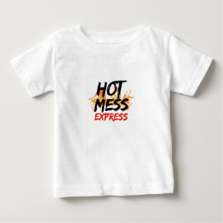 Camiseta Camisa-T de Crianças do Hot Mess Express