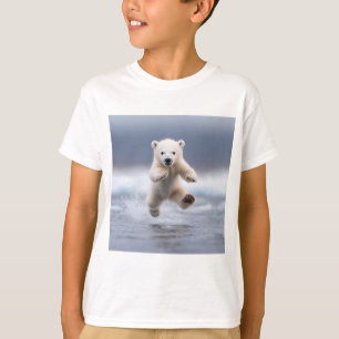Camiseta Camisa-T de Cubo Polar Engraçado do Alaska Funny