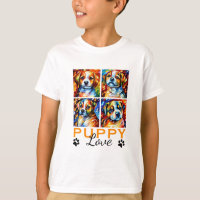 Camisa-T De Cupas Estilizadas