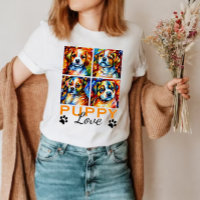 Camisa-T De Cupas Estilizadas