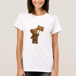 Camiseta Camisa-T de Dia de Nascimento das Mulheres do Pobr