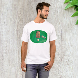 Camiseta Camisa-T De Dice E Taça