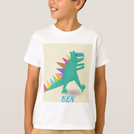 Camiseta Camisa-T de dinossauro bonito