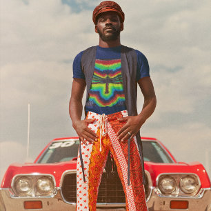 Camiseta Camisa-T de Dragonfly Psicodélica