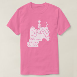 Camiseta Camisa-T de elefante rosa-Bebado Tipsy