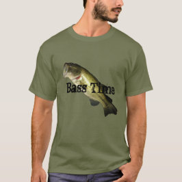 Camiseta Camisa-T de grandes malhas de pesca