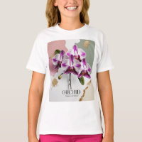 Camisa-T de Harmonia Orquídea para Mulheres