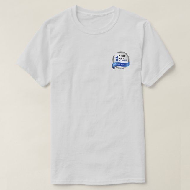 Camiseta Camisa-T de Homens do 35.º Aniversário do CMS (Frente do Design)