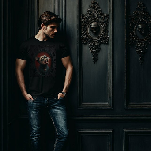 Camiseta Camisa-T de Homens Loucos (Criador carregado)