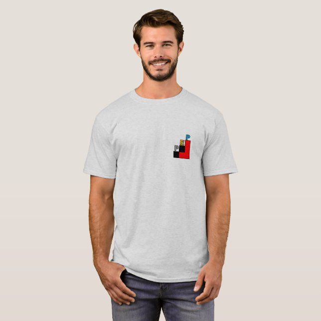 Camiseta Camisa-T de Homens PEP (Frente Completa)
