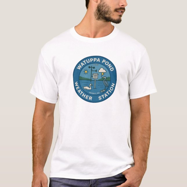 Camiseta Camisa-T de Homens WPWS (Frente)