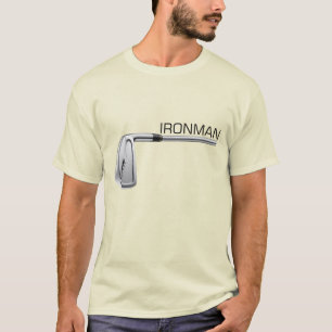 Camiseta Camisa-T de Ironman Golfer
