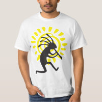 Camisa-T de Kokopelli, do Sol Americano Nativo