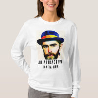 Camisa-T de Máfia Atrativa