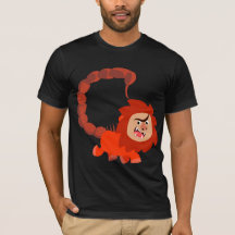 Camisa-T de Manticore de Cartoon Sorridente Bonita
