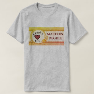 Camiseta Camisa-T de Mestrados Gratuitos