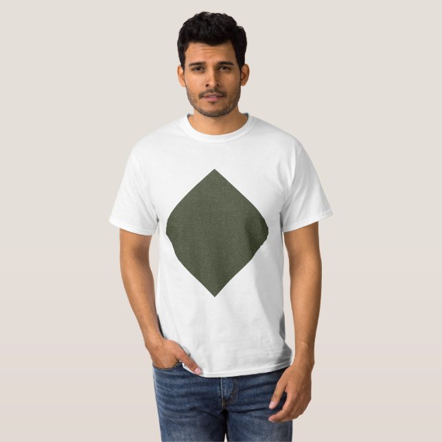 Camiseta Camisa-T de Moisés Green Diamond Men (Frente Completa)