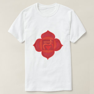 Camiseta Camisa-T de Muladhara chakra Men
