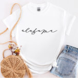 Camiseta Camisa-T de mulher do estado do Alabama<br><div class="desc">Estamos sempre a adicionar novas designs diariamente!</div>