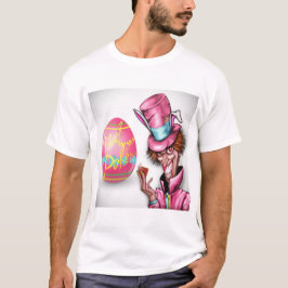 Camiseta Camisa-T de Páscoa Pazzo Masculina de Poker MAD
