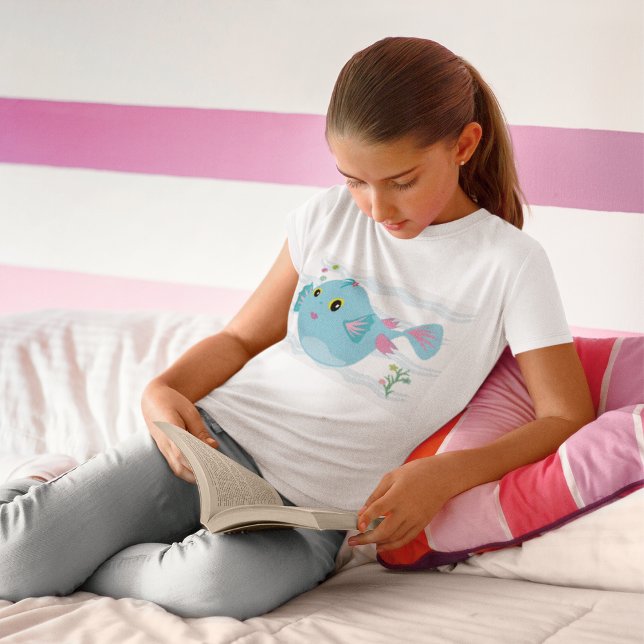 Camiseta Camisa-T De Peixe Fresco Fresco (Criador carregado)