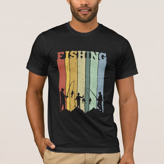 Camiseta Camisa-T de pesca (Frente)