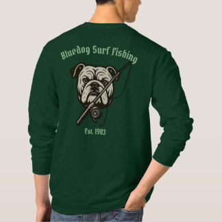 Camiseta Camisa-T de PESCA SURF BLUEDOG
