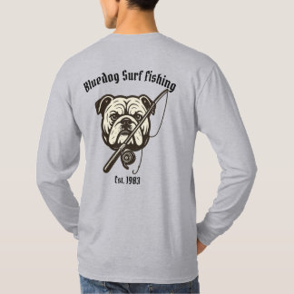 Camiseta Camisa-T de PESCA SURF BLUEDOG