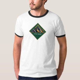 Camiseta Camisa-T de Picos Majestosos - Aguardam Aventura