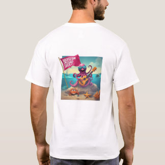 Camiseta Camisa-T de polvo F&B de Galveston Ukulele Men