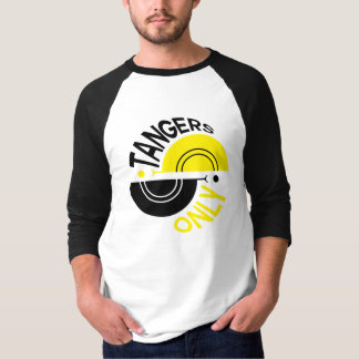 Camiseta Camisa-T de Raglan, de uso masculino