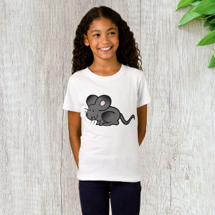 Camiseta Camisa-T de Rato de Cartoon