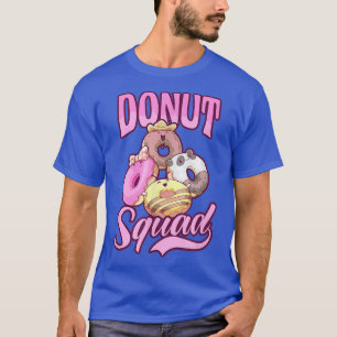 Camiseta Camisa-T de Rosquinha de Design de esquadrão de ro