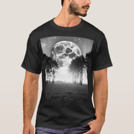 Camiseta Camisa-T de Sonhos Moonlit